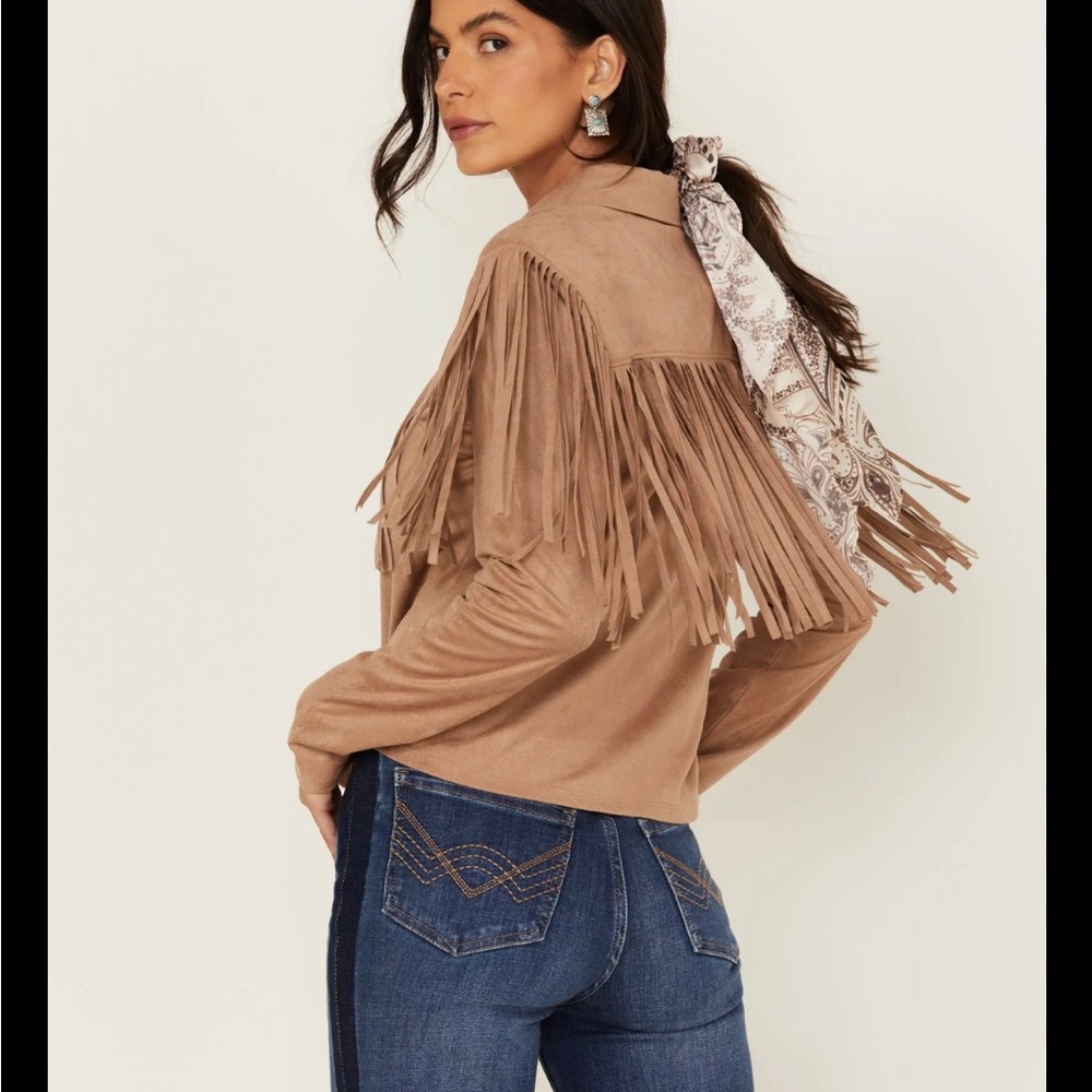 Nashville Fringe Suede Jacket